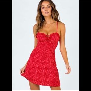 Princess Polly love birds dress